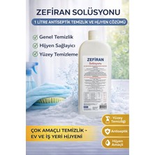 Zefiran Solüsyonu 1 Litre Antiseptik Temizlik Hijyen Amaçlı Çok Amaçlı Solüsyon 1 Adet