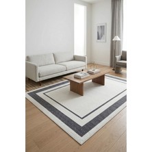 Ceremony Home Gri Modern Oturma Odası Halısı ve Salon Halısı