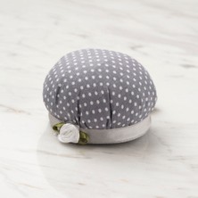 Urfakent Loren Kola Takılabilir Gri Beyaz Iğnedanlık