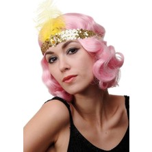 Urfakent 70 Ler 80 Ler 90 Lar Temalı Altın Renk Çarliston Saç Bandı Nessiworld