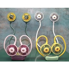 Urfakent Kuromi Şarjlı El Fanı | 15X8 cm Taşınabilir Karakter Figürlü Mini Vantilatör