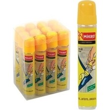 Mikro 12 Adet Sıvı Yapıştırıcı Sarı Renkli Kullanım Kolaylığı Sağlayan Ölçülerle
