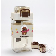 Marsilyan Kapibara (Capybara) Desenli Pipetli Çocuk Matarası ALK4651