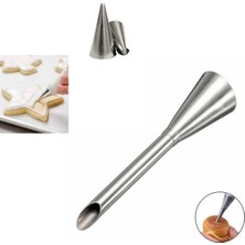 Adin Tasarım Dolum Duyu ve Yazı Duyu Rus Duyu Royal Iceng Krema Sıkma Torbası Ucu Pasta Krema Şekillendirici