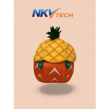 Olang Softshell Kumaş 3D Ananas Figürlü Çocuk Sırt Çantası – Suya Dayanıklı, Hafif ve Eğlenceli Tasarım