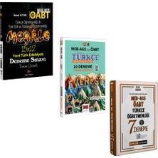 Anla Kazan Yayınları 2026 Meb-Ags Öabt Türkçe Öğretmenliği Tamamı Çözümlü Deneme Süper Karma Deneme Seti