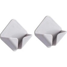 10 Adet (5 Çift) Çok Amaçlı Kendinden Yapışkanlı Kablo, Fiş, Eşya Tutucu Organizatörü, Çivi Gerektirmeyen Duvar Montajı, Mutfak & Banyo Için Yapışkanlı Fiş Tutucu