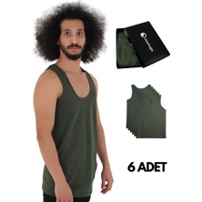 Cnt Cennetoğlu 6 Adet Erkek Penye Atlet Ekonomik Paket Özel Kutusunda