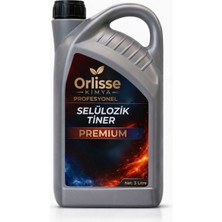 Orlissekimya Selülozik Tiner 3000 Ml/ Ekstragüçlü Formül