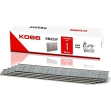KBZ25F 25MM 2500 Adet F/e/j/8 Serisi Ağır Hizmet Tipi Kesik Başlı Çivi, Gri