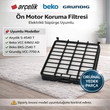 Öz Beyaz Eşya Grundig VCC-7750 A Ön Motor Koruma Filtresi