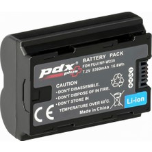 Pdx NP-W235 Batarya 2300MAH - Fujifilm X-T5, Xh2 , XH2S ,GFX100S Uyumlu Yedek Li-Ion Pil