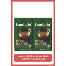 Laudatio Çekilmiş Kahve Klasik 500 gr 2 Adet 2*500 gr