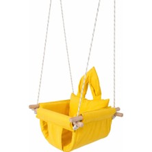 Kesfetify Çocuk Bebek Ev içi Tavan Salıncağı Düz Renk Çift Kat Kumaş 50 kg Taşıma Kapasiteli