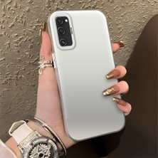 HONTINGA Samsung Galaxy S20 Fe ile Uyumlu Kılıfı Silikon Kenar Sert Arka Düşüme Önleyici Basitlik Anti Düşme Kamera Korumali Desen Telefon Kılıfı Kadın ve Erkek Için Uygundur K1-0000