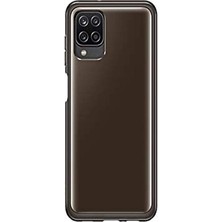 Soft Clear Cover A125F Galaxy A12 Için - Siyah