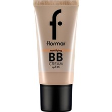 Mattifying Bb Yağlı ve Karma Ciltler Için Nemlendirici Etkili Spf 25 Mat Bitişli Bb Krem No. 002 - Fair/light - 8690604535170