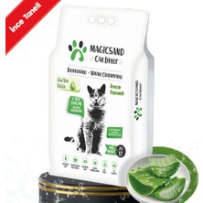 Magicsand Cat Litter Aloe Vera İnce Taneli Kedi Kumu 20 l