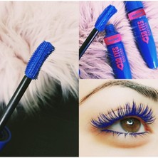 Roesia Rose Cosmetics Büyük Boy Rose 3D Blue Maskara Mavi Renkli Rimel Etkisiyle Gözleri Vurgulayan