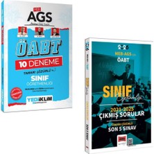 Anla Kazan Yayınları Yediiklim Meb Ags Öabt Sınıf Öğretmenliği 10 Deneme & Öabt Sınıf Öğretmenliği 2021-2025 Son 5 Sınav Çıkmış Sorular Yargı Yayınları Seti