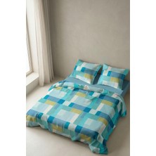 Cotton Collection Çift Kişilik Nevresim Takımı Prizma