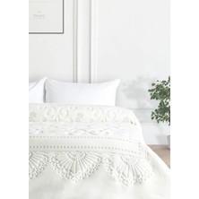 Merinos Pırıltı Çift Kişilik Battaniye Gümüş IŞLEMELI-220X240