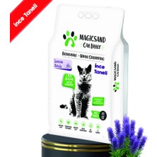 Magicsand Cat Litter Lavanta Kokulu Kedi Kumu 20 Lt Ince Taneli