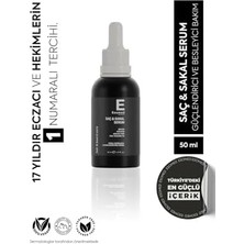 Saç ve Sakal Dökülmesine Karşı Saç ve Sakal Kıl Uzatıcı Serum Bitkisel Saç Sakal Serumu 50ML