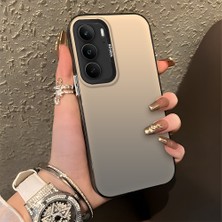 HONTINGA Realme C75 ile Uyumlu Kılıfı Silikon Kenar Sert Arka Düşüme Önleyici Basitlik Anti Düşme Kamera Korumali Desen Telefon Kılıfı Kadın ve Erkek Için Uygundur K1-0000