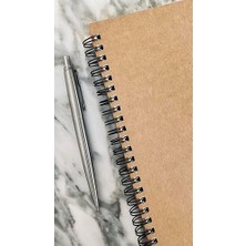 Spiralli Notebook, Kapaklı, A5 Boyut (15X21 Cm), 100 Yaprak (Kareli)