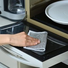 Çok Fonksiyonlu Çizilmez Çelik Tel Bulaşık Bezi, Dayanıklı Bulaşık Havlusu (5)