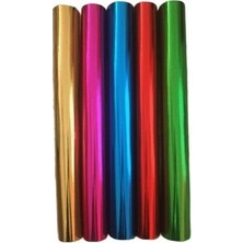 KİKA Kika Metalik Aynalı Fon Kartonu 50 x 70 cm 5 Renk 5 Parça Kırtasiye Ürünü