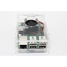 Raspberry Pi Orjinal Şeffaf Kutu