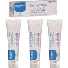Mustela 1.2.3 Pişik Kremi 100 ml Şeffaf Krem Özelliği ile Bebeğinizin Cildini Korur 3 Adet