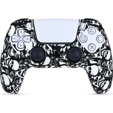 Adagan Teknoloji Ps5 Dualsense Uyumlu Silikon Kol Kılıfı Kuru Kafa