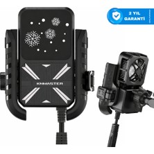 KNMASTER TT-550UCF Tüm Motosikletlere Uyumlu Telefon Tutucu