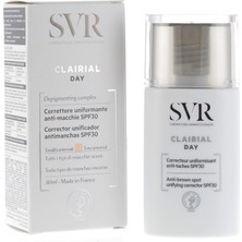 SVR Clairial Day Nemlendirici Anti Brown Spot Teint (SPF30) 30 ml Cilt Aydınlatıcı Etki