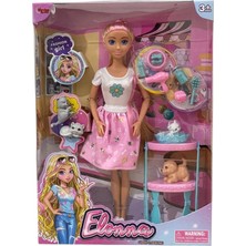 Urfakent WG66962 -Kutulu  Pet Shop Bebek Set 11,5 Inç