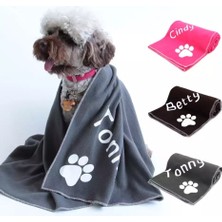 Patimio Polar Battaniye Yatağı 100X70 Gri Renkli Evcil Dostlar İçin Konforlu