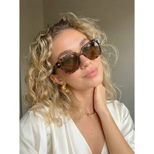 Gordes Kalın Çekik 2025 Trend Unisex Kadın Erkek Güneş Gözlüğü