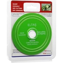 Cam Kesme Yeşil Hassas Kesici Disk - Taşlama 115X22X23X15MM (5122)