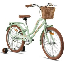 Geroni Milano LADY-20JANT-VİTESSİZ-V FREN-MİNTYEŞİLİ/KAHVERENGİ-2026MODEL(KIZ)