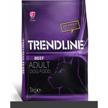 Trendline Biftekli Köpek Maması 1 Kg Yetişkin Köpekler İçin Zengin Besin İçeriği
