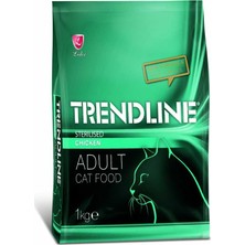 Trendline Kısırlaştırılmış Tavuklu Kedi Maması 1 Kg