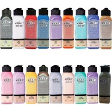 Artdeco 18 Renk Set Akrilik Boya 140 Ml. Yüksek Kalite Sanatsal Malzemeler İçin Özel Formül