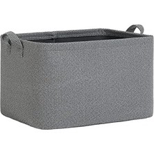 Renk Dokulu Kumaş Sepet 36 x 27 x 22 cm