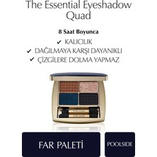 Estee Lauder The Essential Eyeshadow Quad Far Paleti - Renk: Poolside