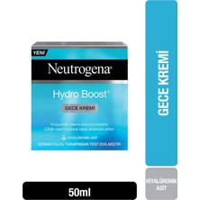 Neutrogena Hydro Boost Gece Kremi 50 ml Yorgunluk İzlerini Gideren Hiyalüronik Asit İçeren Nemlendirici
