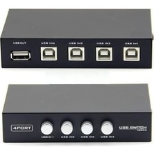 Yazıcı Printer Switch Çoklayıcı Çoğaltıcı 4 Port