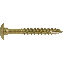 Die Grup 47866 1/4 Inç x 1 – 1/2 Inç Star Drive Konstrüksiyon Lag Vida Truss 1000 Saat Bronz Seramik Coat, 75-Pack